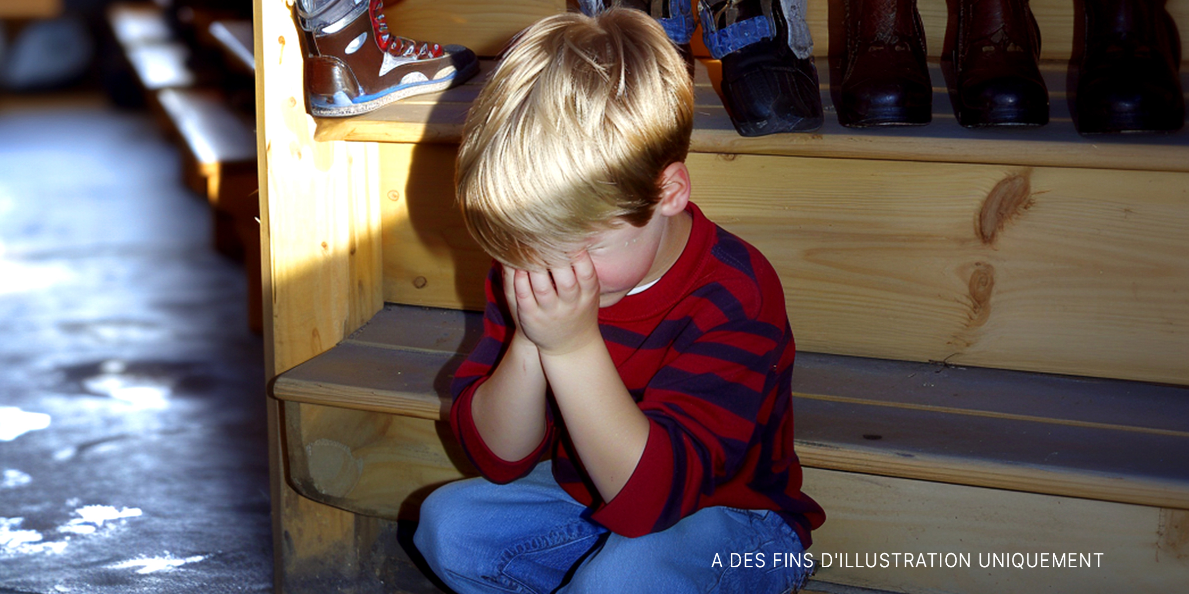 Un enfant contrarié | Source : Midjourney