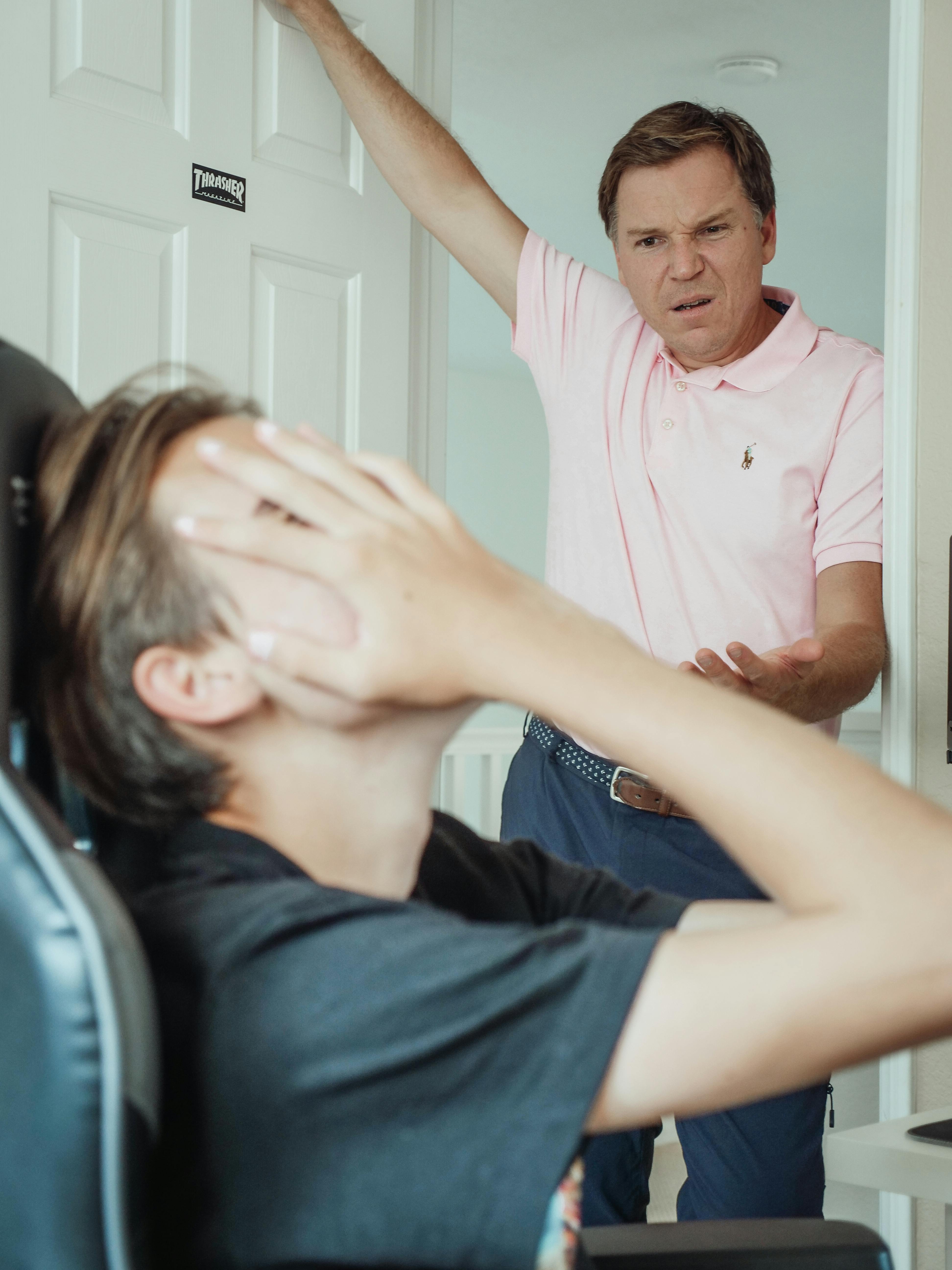 Un père en colère | Source : Pexels