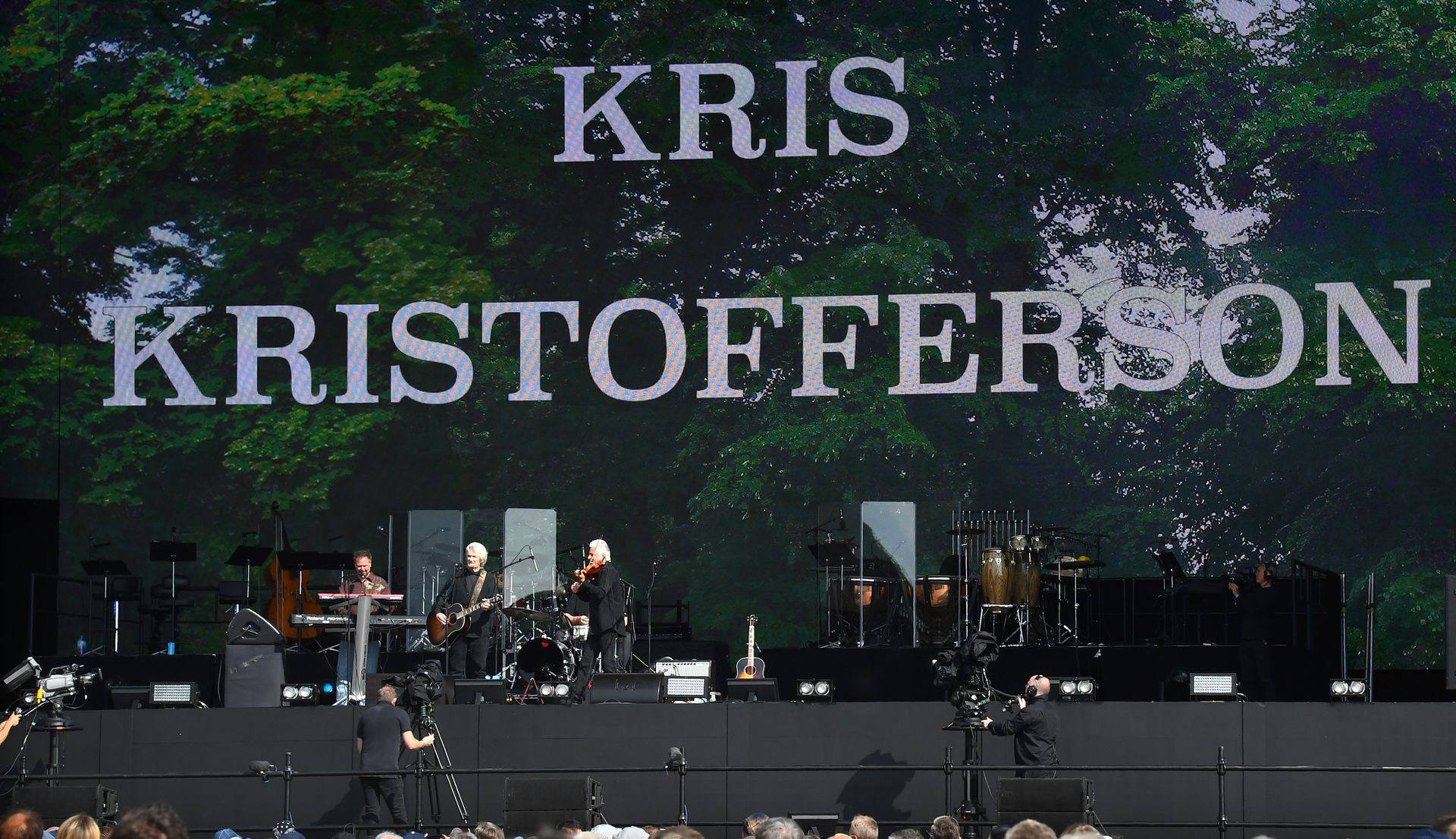 Kris Kristofferson se produit lors du British Summer Time Hyde Park à Londres, en Angleterre, le 7 juillet 2019 | Source : Getty Images