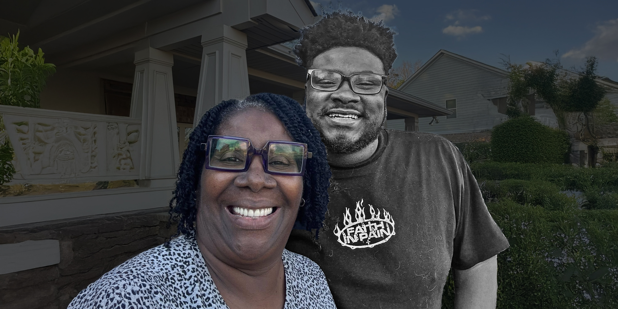 Sonja Collins et son fils Marquay, également connu sous le nom de Marquay le bouc | Source : Facebook/sonja.collins.716