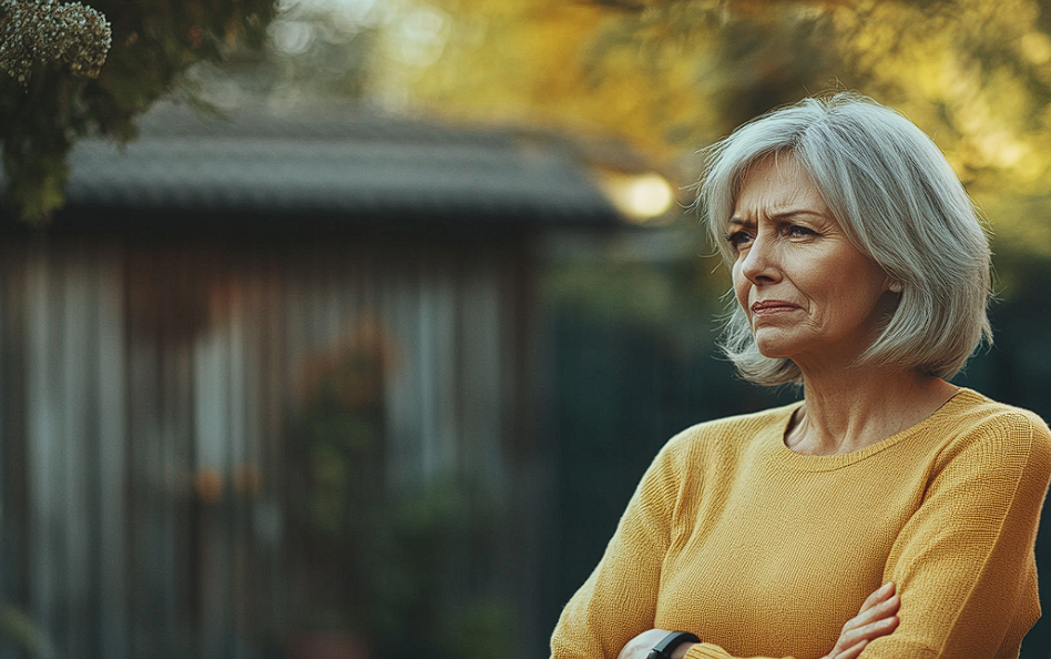 A woman who looks angry and hurt | Source: Midjourney