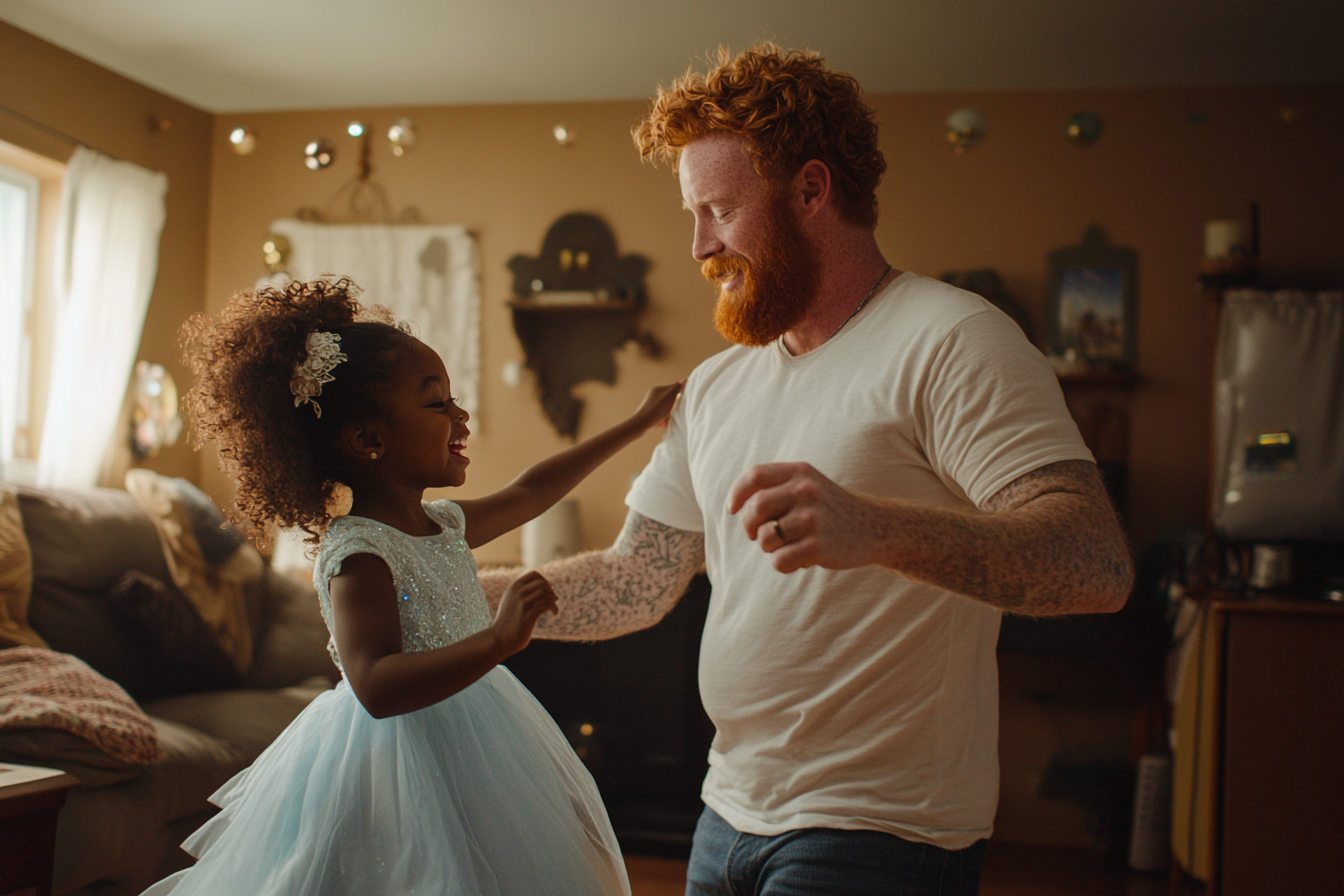 Un homme qui danse avec sa fille | Source : Midjourney