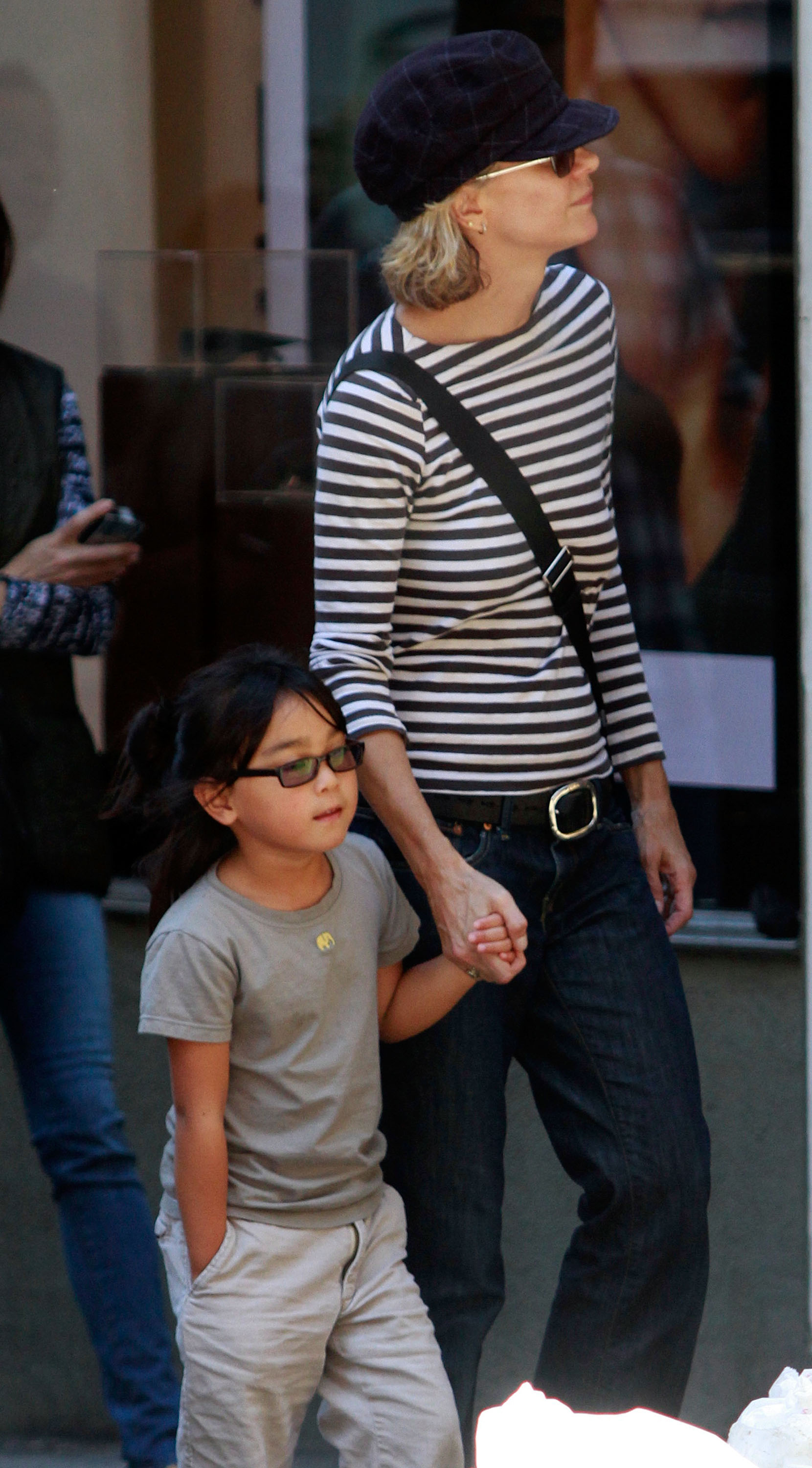 Meg et Daisy Ryan dans les rues de SOHO à New York le 11 septembre 2010 | Source : Getty Images