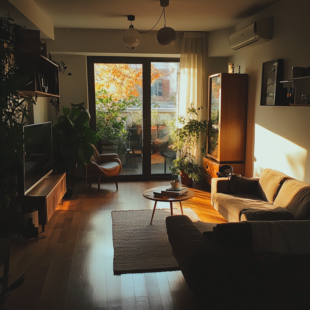 L'intérieur d'un appartement | Source : Midjourney