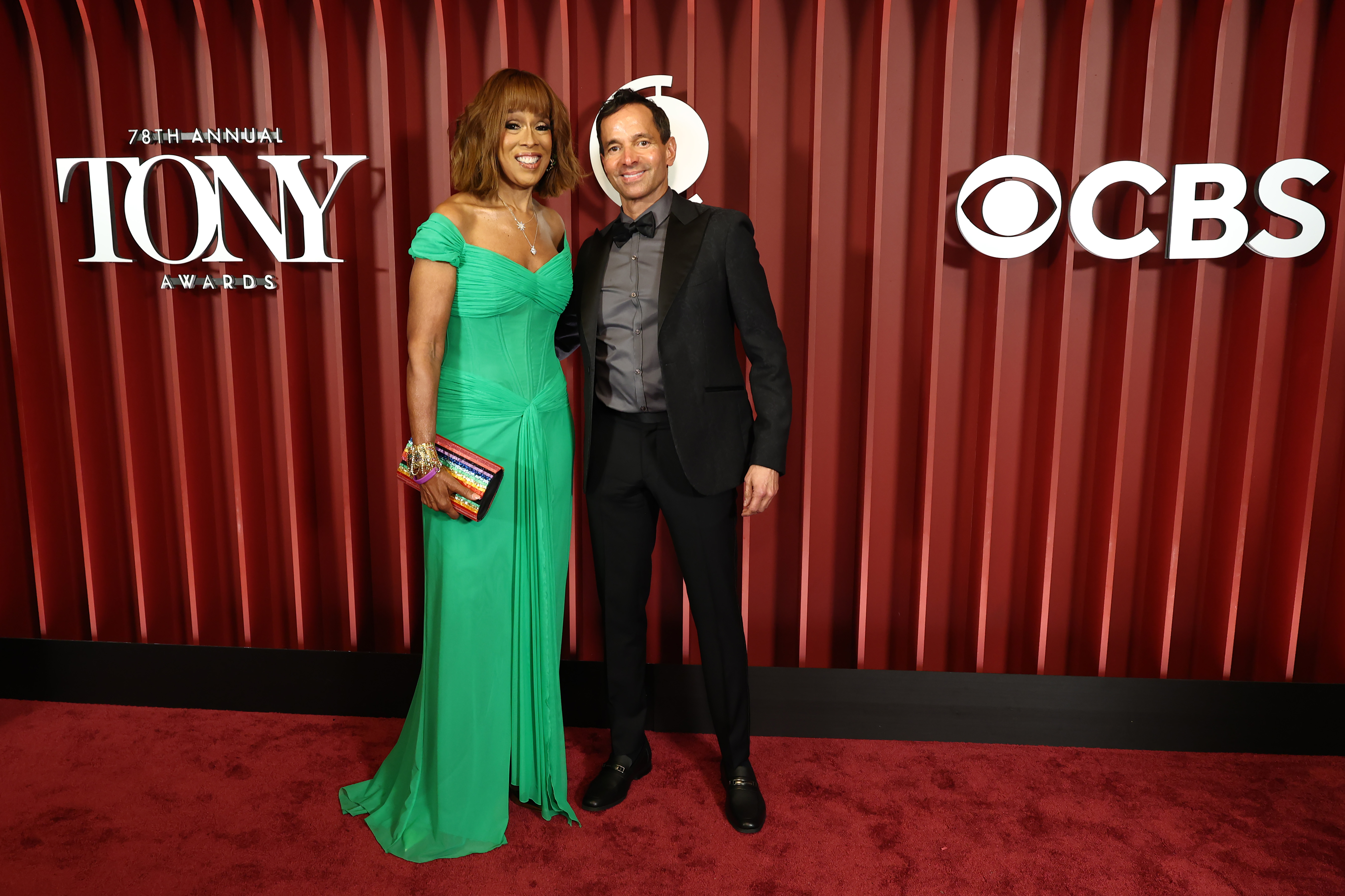 Gayle King et George Cheeks lors de la 78e cérémonie annuelle des Tony Awards, le 8 juin 2025, à New York. | Source : Getty Images