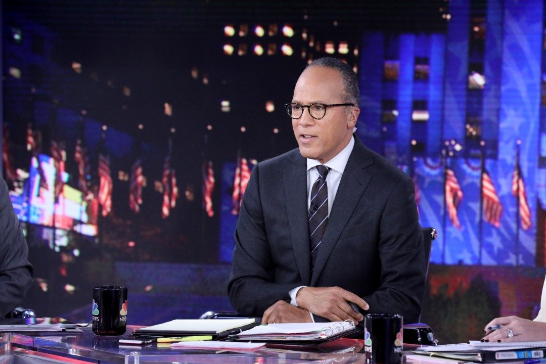 NBC Nightly News with Lester Holt" le mardi 8 novembre 2016 | Source : Getty Images