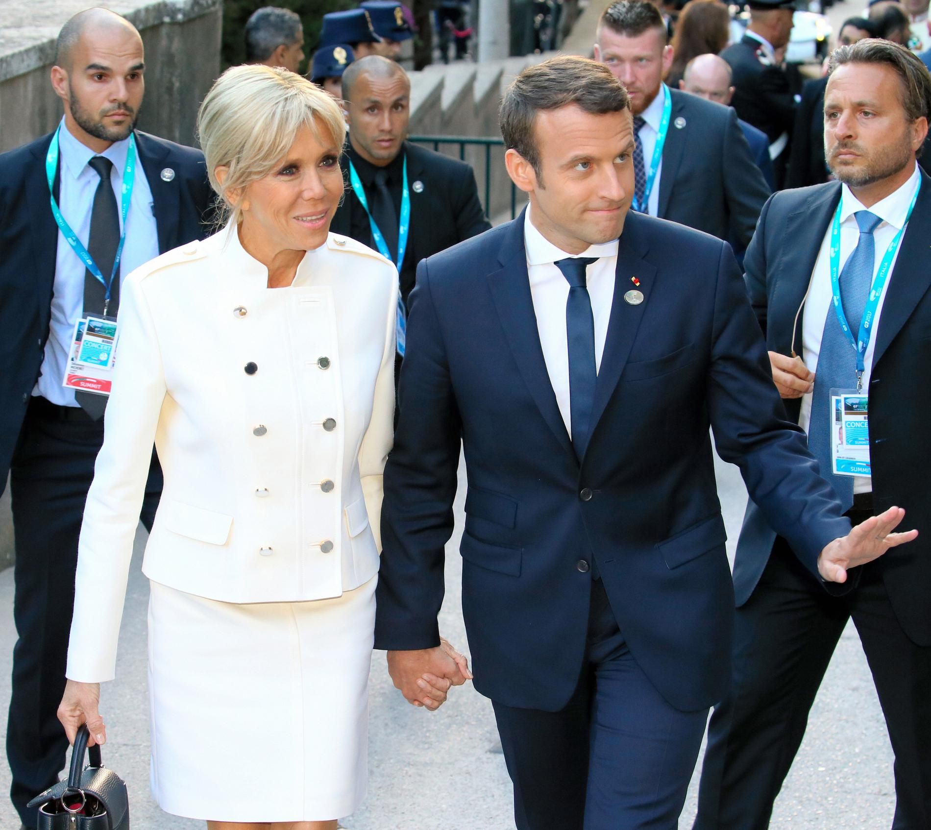 Le président Emmanuel Macron et son épouse Brigitte Macron | Photo : Getty Images 