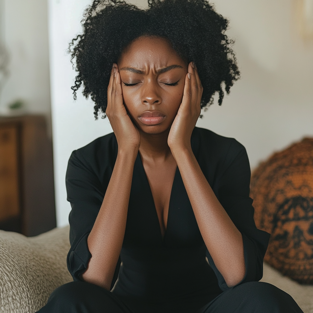 Une femme bouleversée | Source : Midjourney