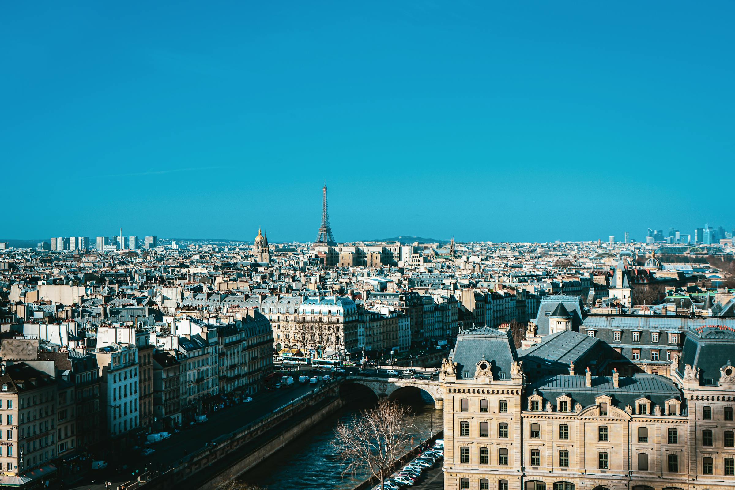 Une vue saisissante de Paris | Source : Pexels