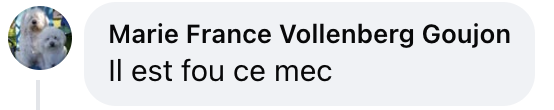 Commentaire d'une internaute concernant la vidéo de Jaden Smith dans les rues de Paris | Source : Facebook/Purepeople.com