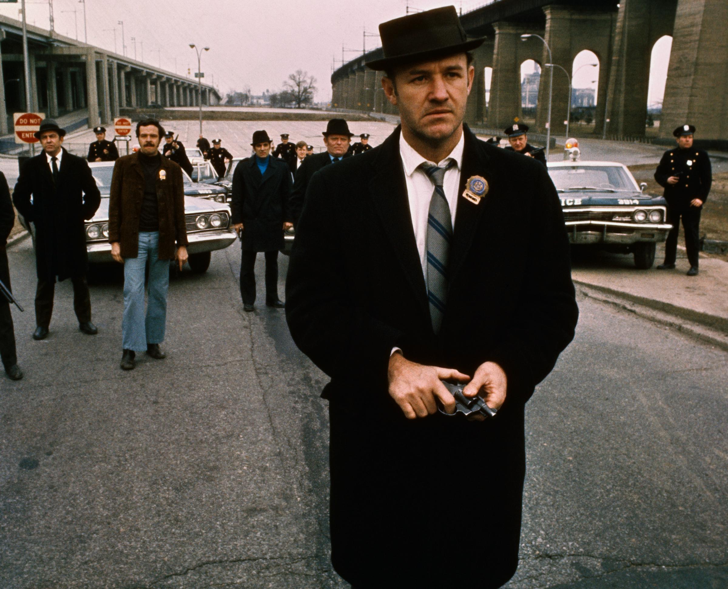 Gene Hackman dans "The French Connection", vers 1971 | Source : Getty Images