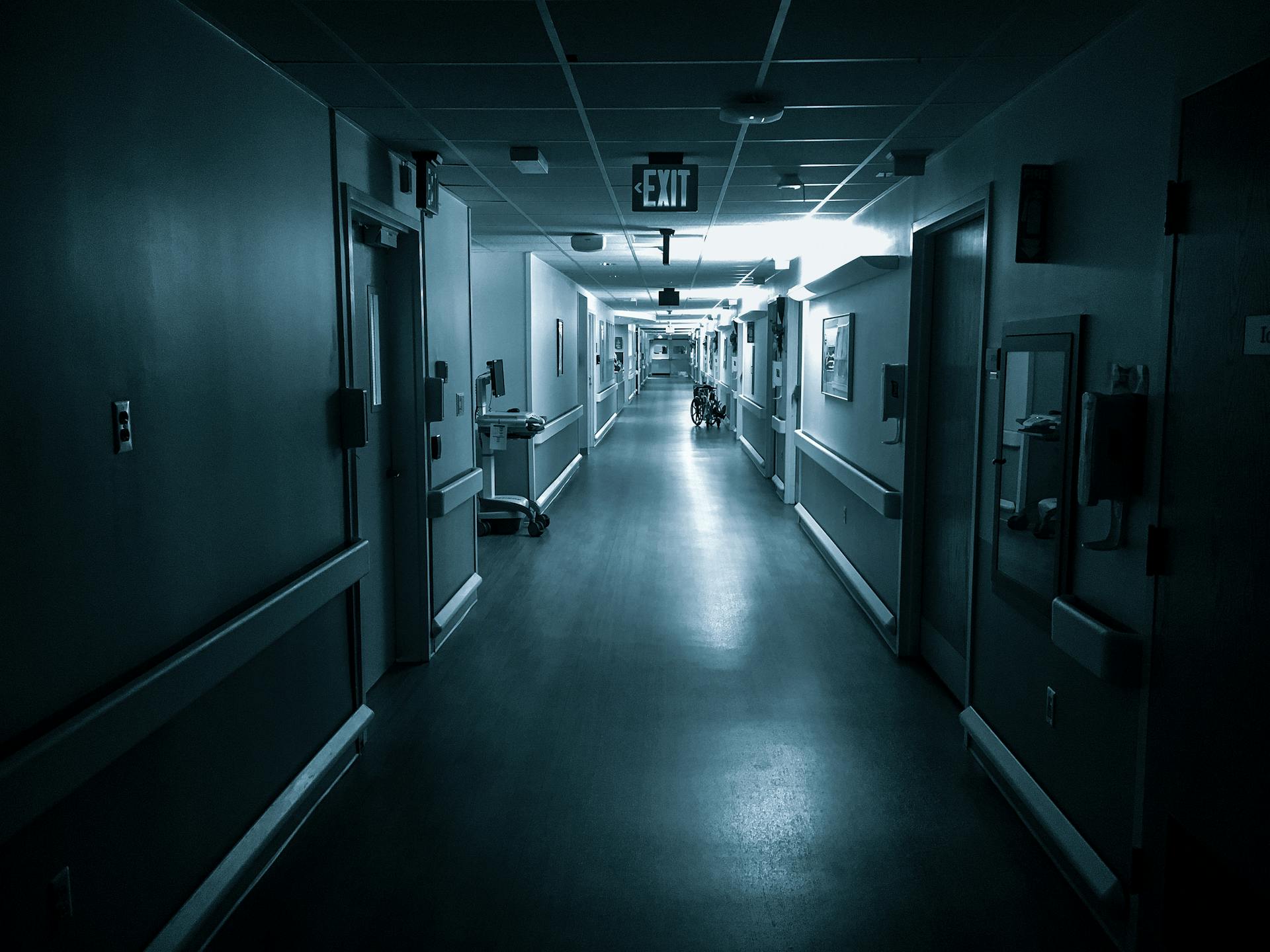 Un couloir d'hôpital vide | Source : Pexels