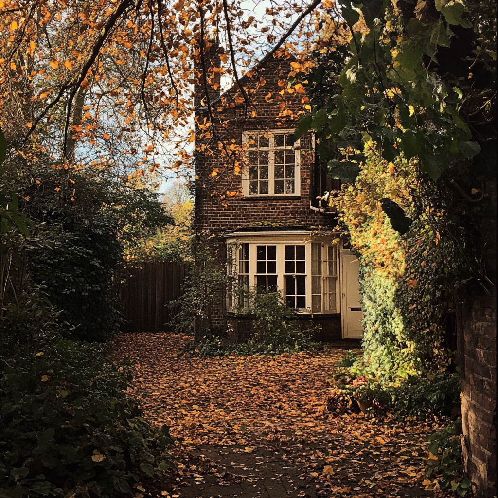 Un jardin en automne | Source : Midjourney