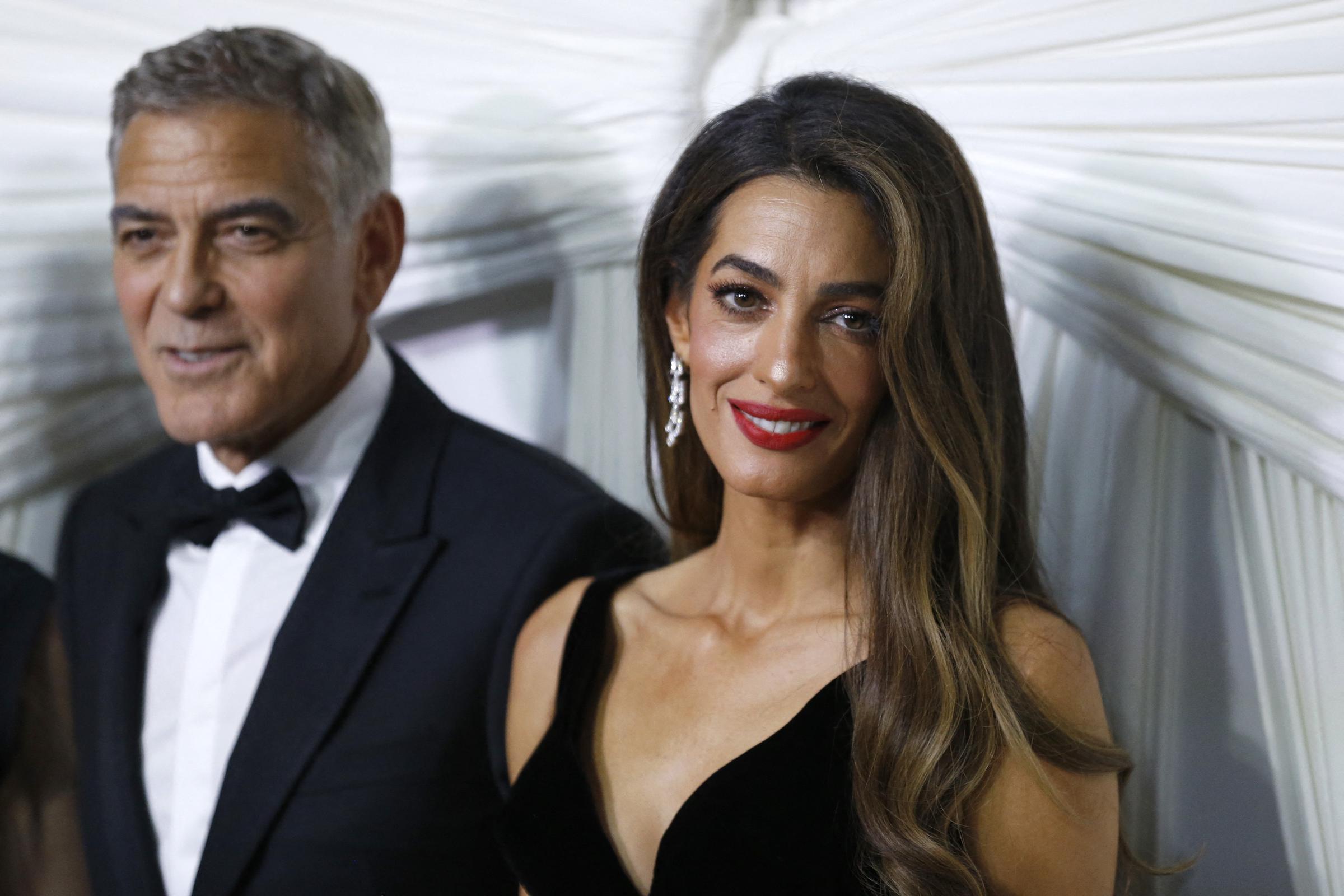 George et Amal Clooney à New York, le 26 septembre 2024 | Source : Getty Images