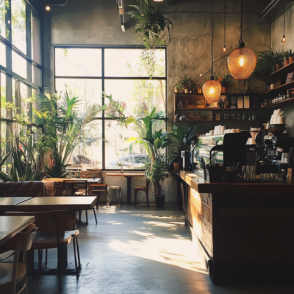 Inside a cafe | Source: Midjourney