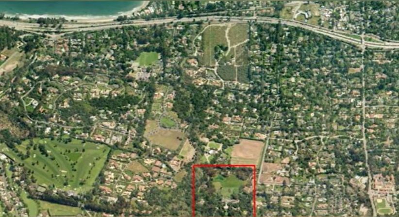 Vue aérienne de la propriété d'Oprah Winfrey à Montecito, Californie | Source : YouTube@FamousEntertainment