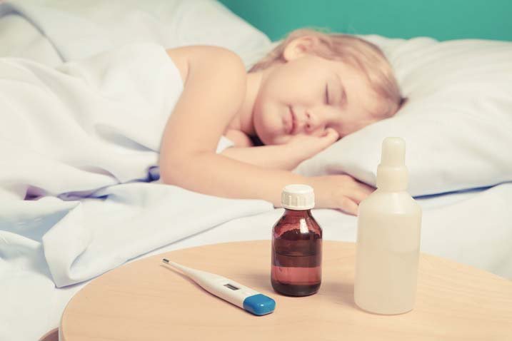 Image d'un enfant malade | Photo : Shutterstock