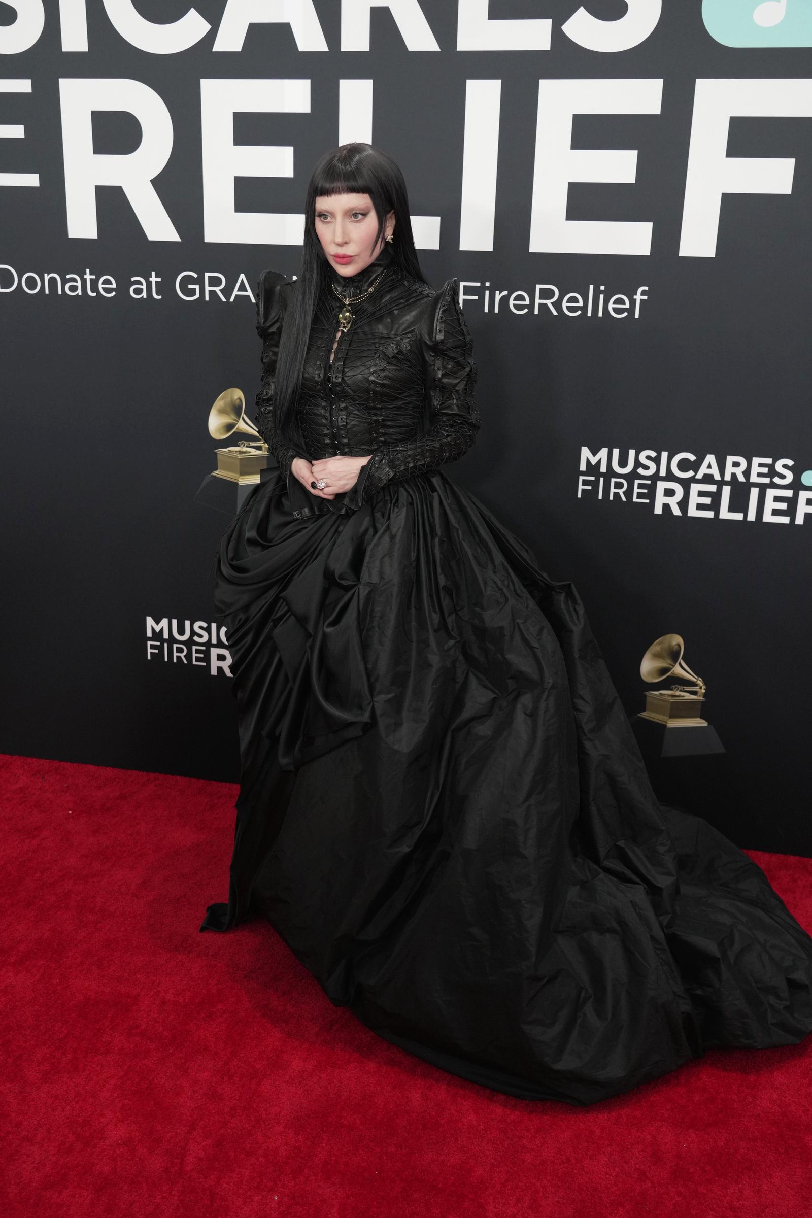 Lady Gaga lors de la 67e cérémonie des Grammy Awards, le 2 février 2025, à Los Angeles, en Californie. | Source : Getty Images