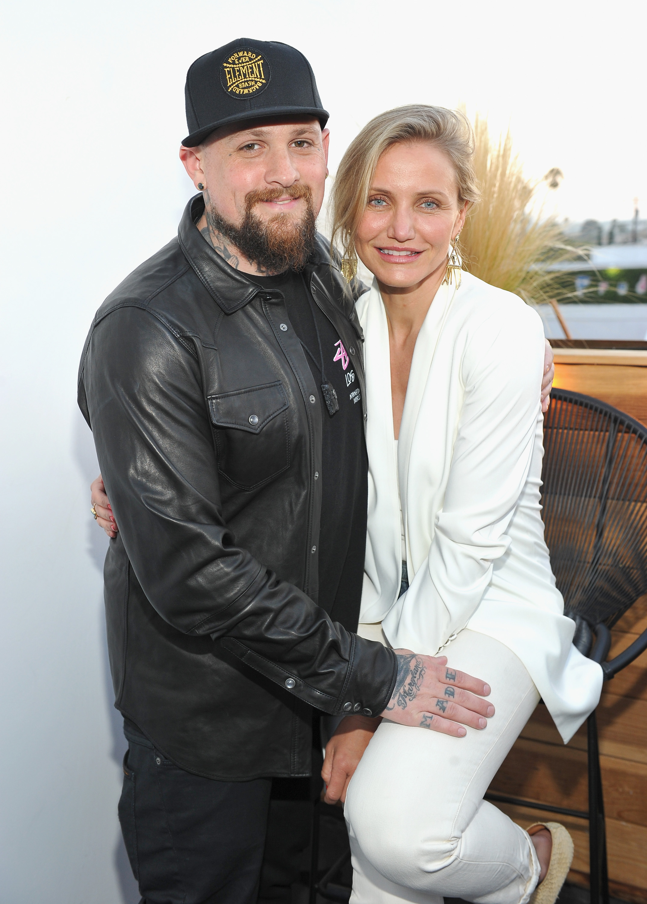 Le guitariste Benji Madden et l'actrice Cameron Diaz le 2 juin 2016 à Los Angeles, Californie | Source : Getty Images