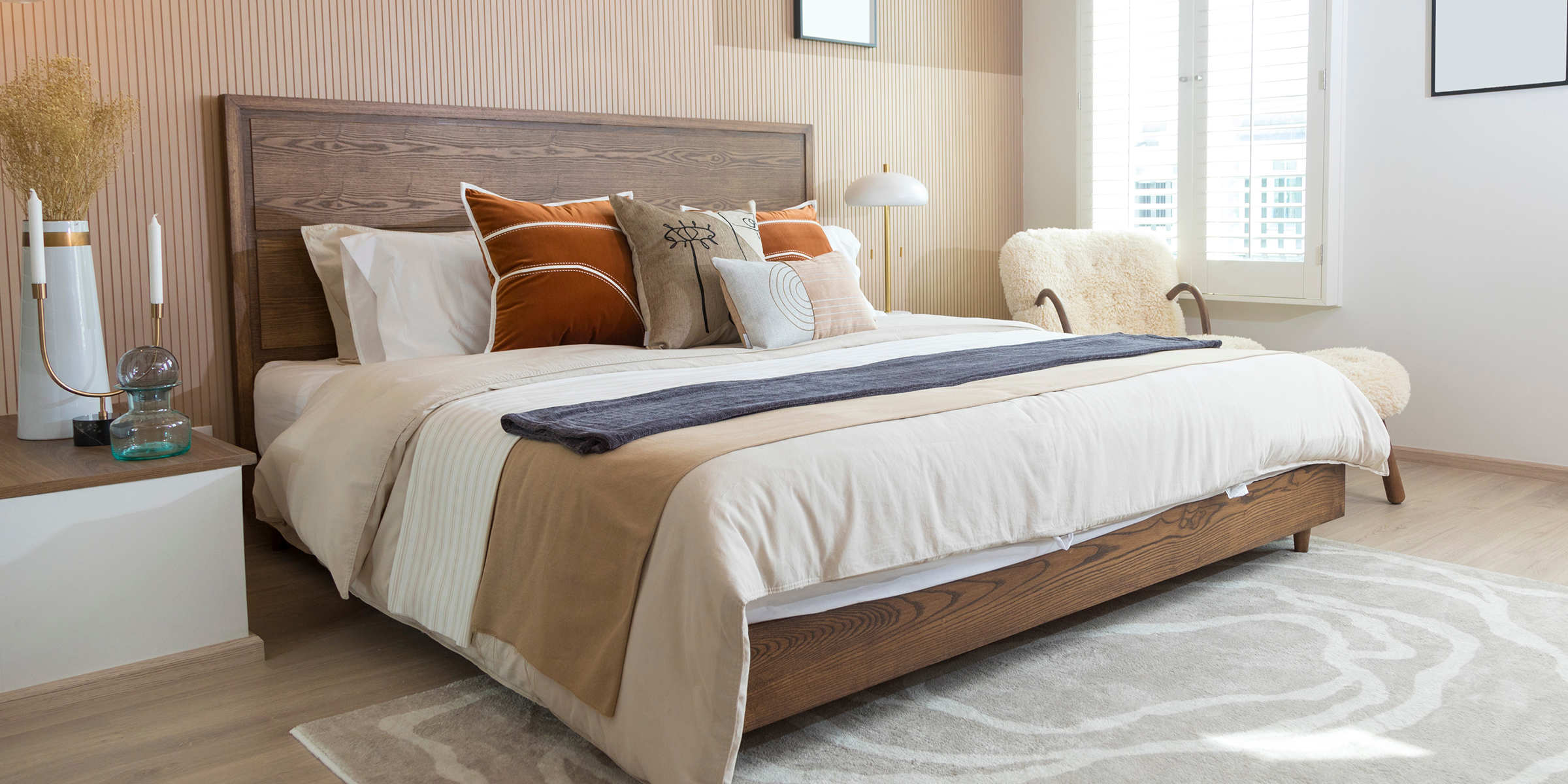 Un lit dans une chambre principale | Source : Shutterstock
