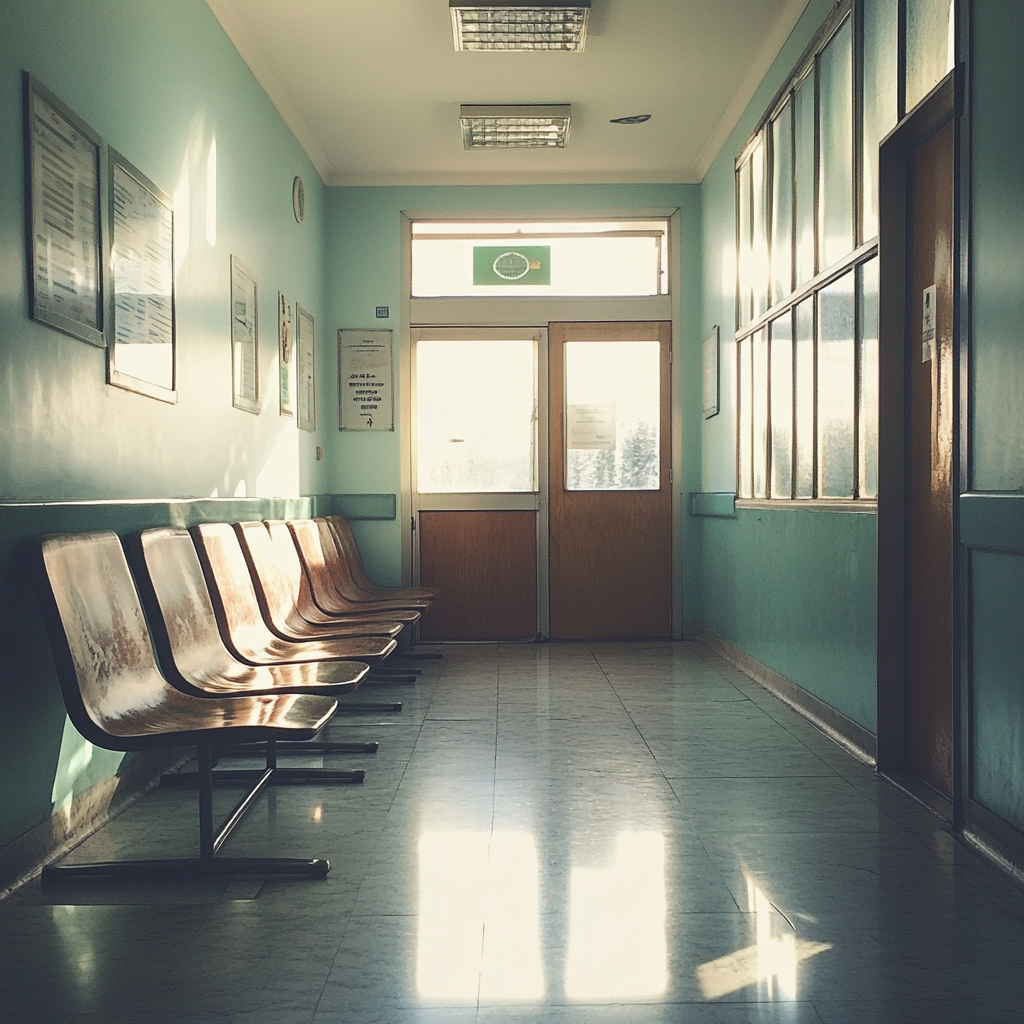 La salle d'attente d'une clinique publique | Source : Midjourney