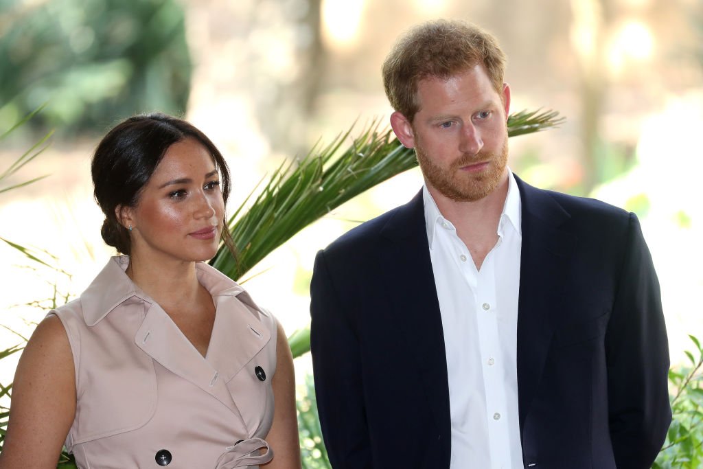 Le prince Harry et Meghan assistent à une réception des industries créatives et des entreprises le 02 octobre 2019 à Johannesburg, en Afrique du Sud. | Photo : Getty Images.