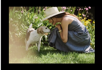 Meghan Markle avec Guy, extrait d'un post daté du 7 décembre 2024 | Source : Instagram/meghan