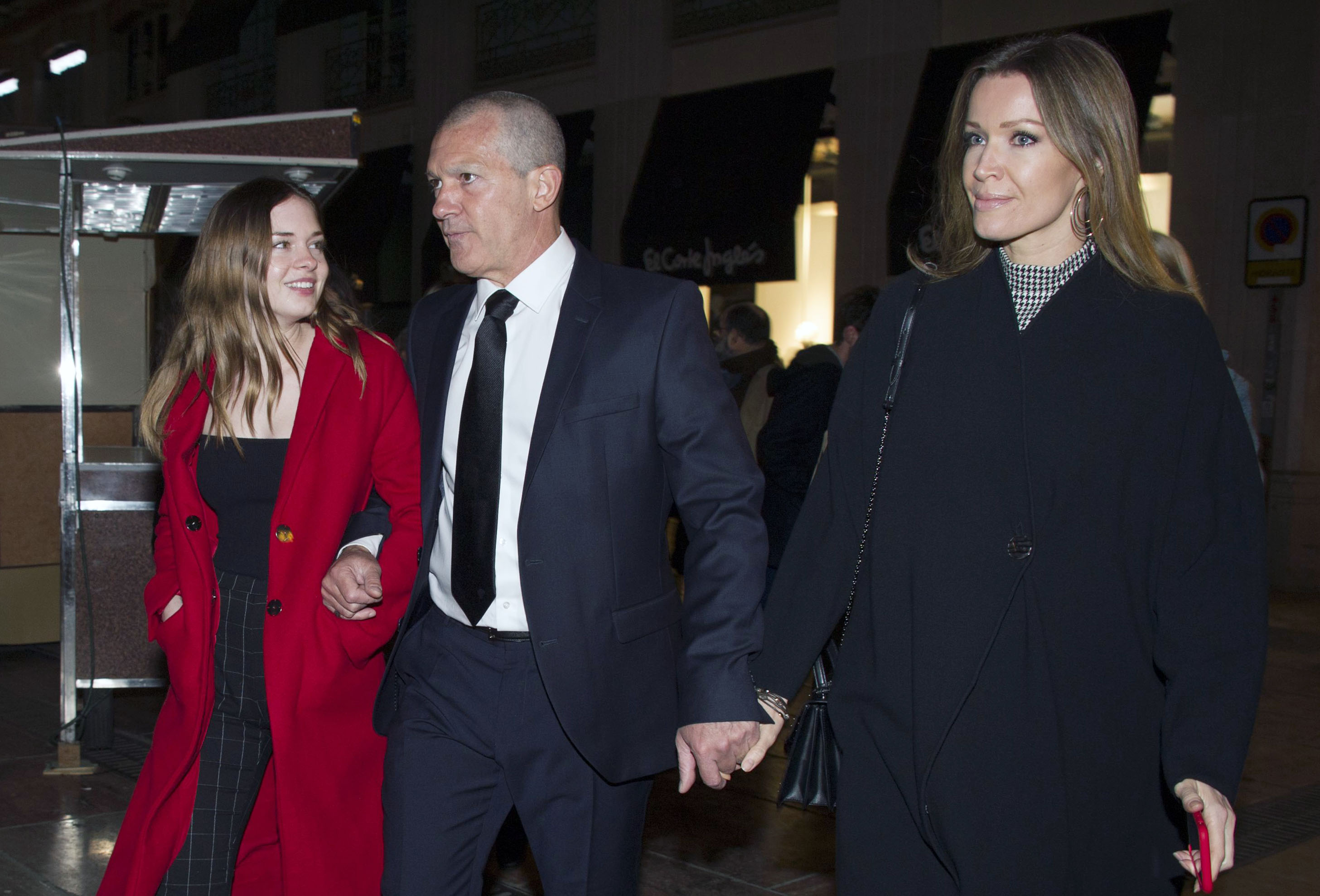 Antonio Banderas, Nicole Kimpel et Stella en Espagne en 2018 | Source : Getty Images