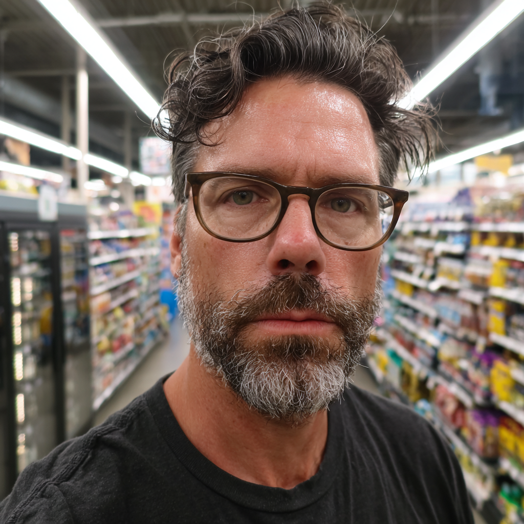 Gros plan sur un homme fatigué | Source : Midjourney