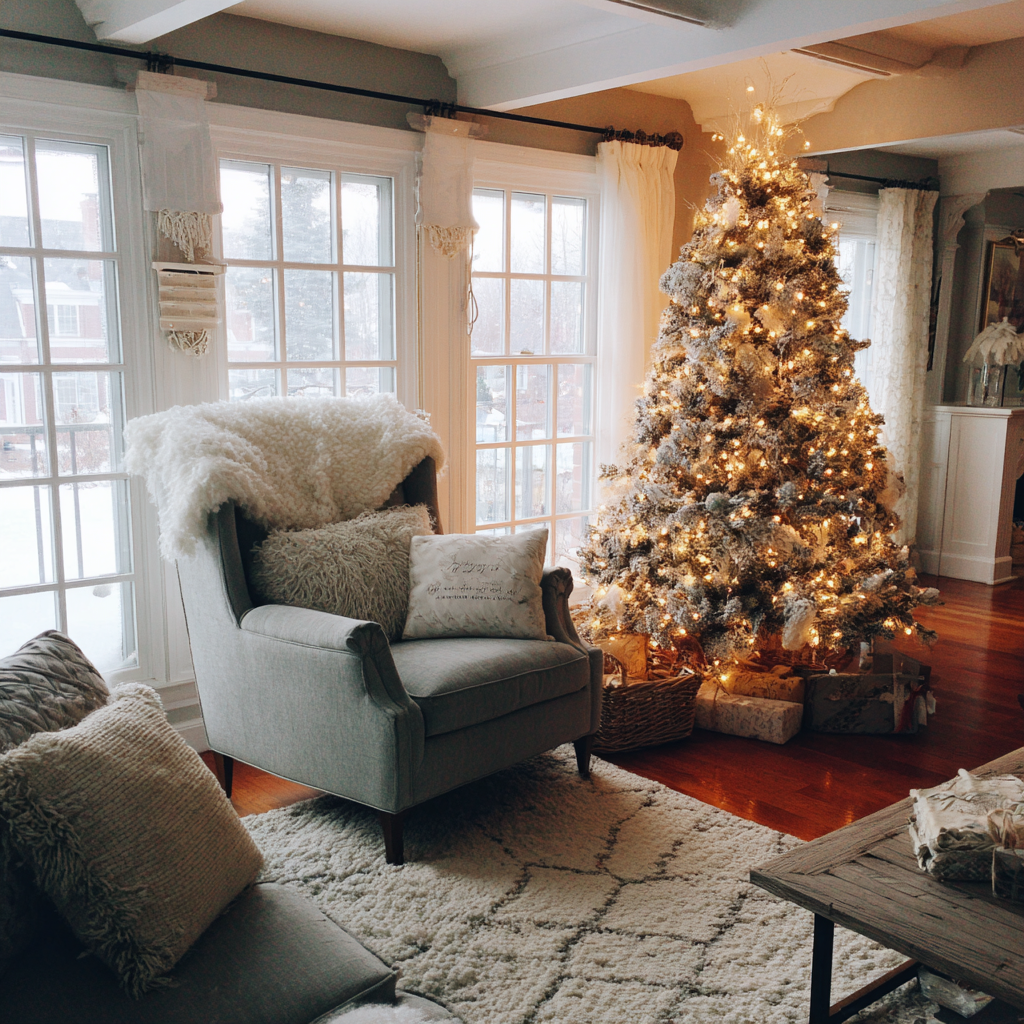 L'intérieur d'un salon | Source : Midjourney