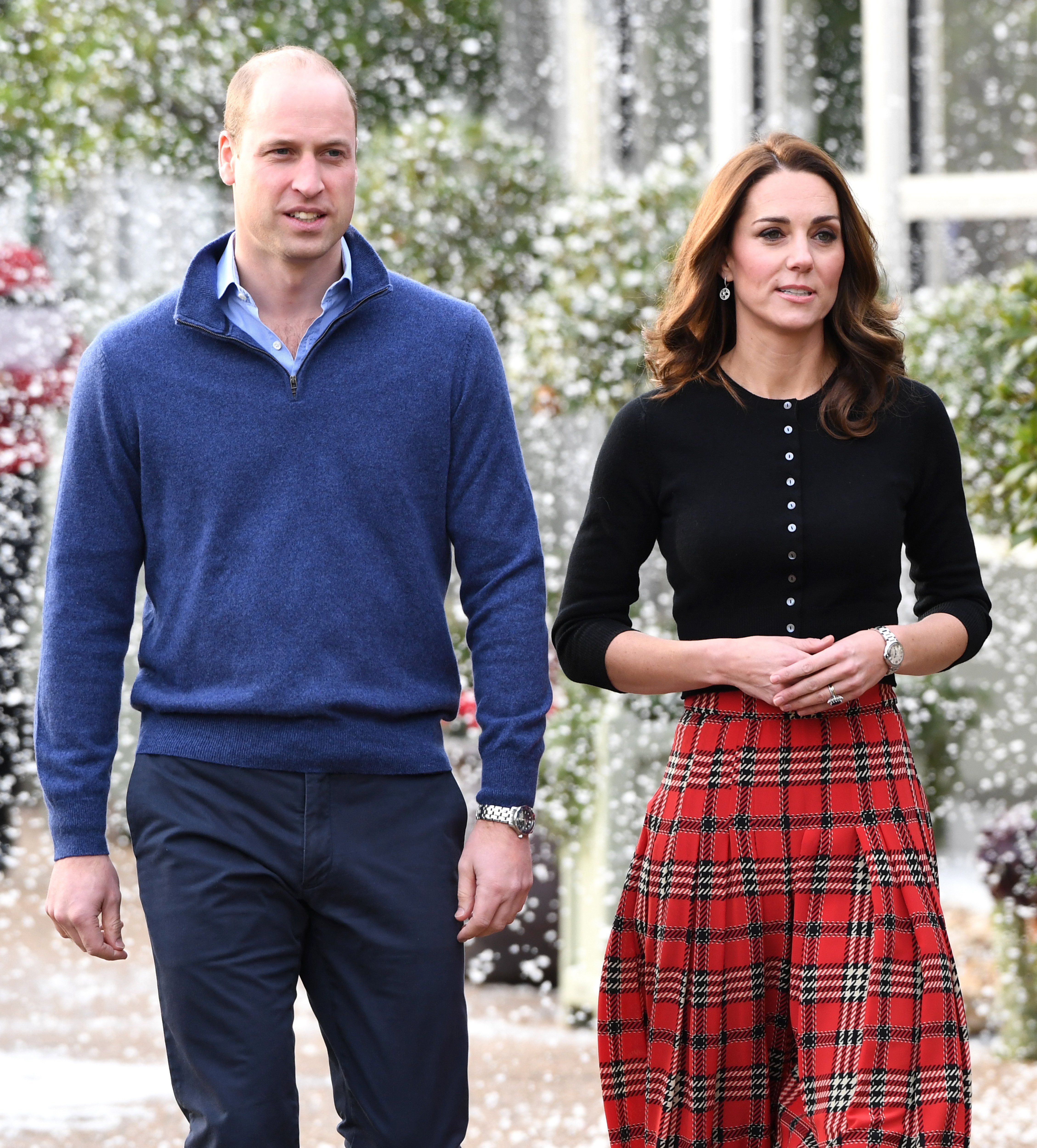 Le prince William et la duchesse Kate au palais de Kensington, le 4 décembre 2018, à Londres, en Angleterre | Source : Getty Images