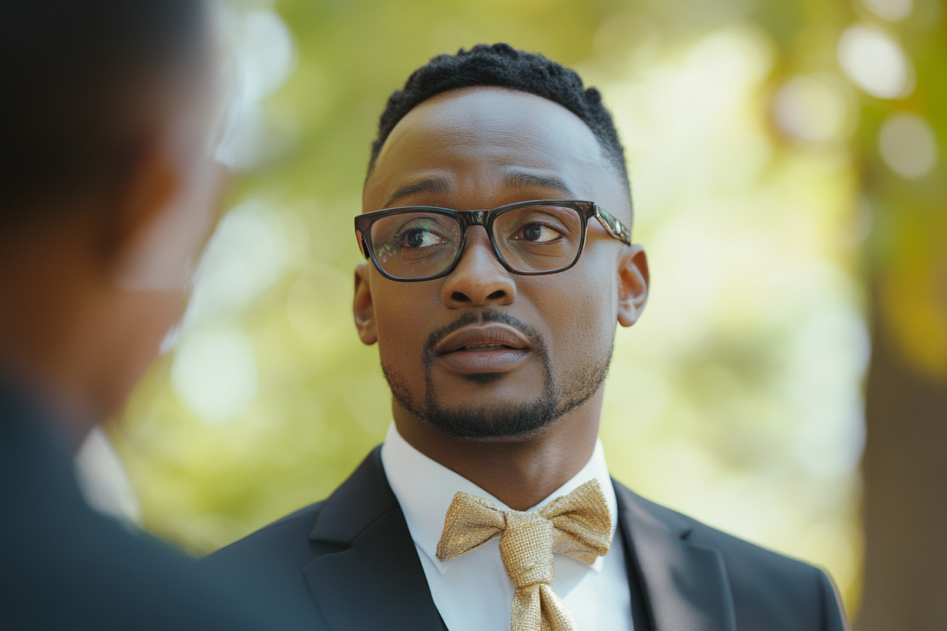 Un célébrant de mariage | Source : Midjourney