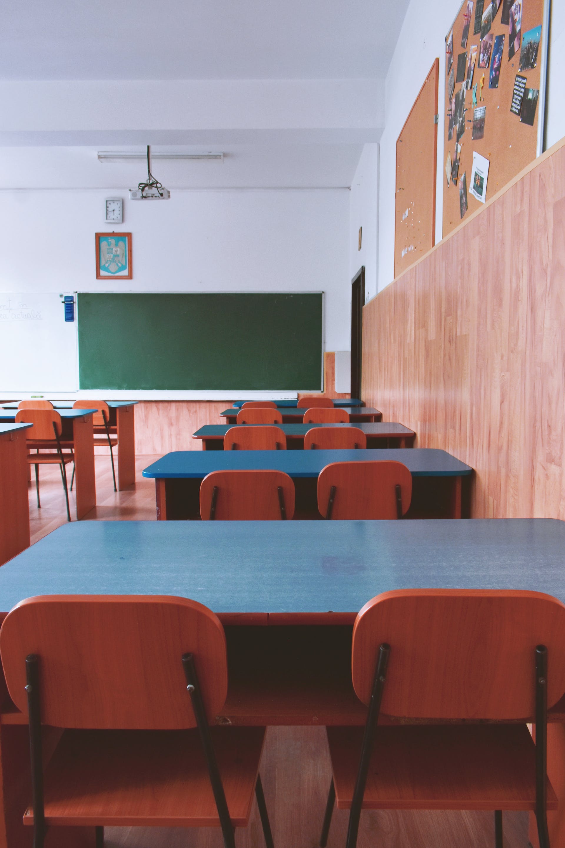 Une salle de classe vide | Source : Pexels