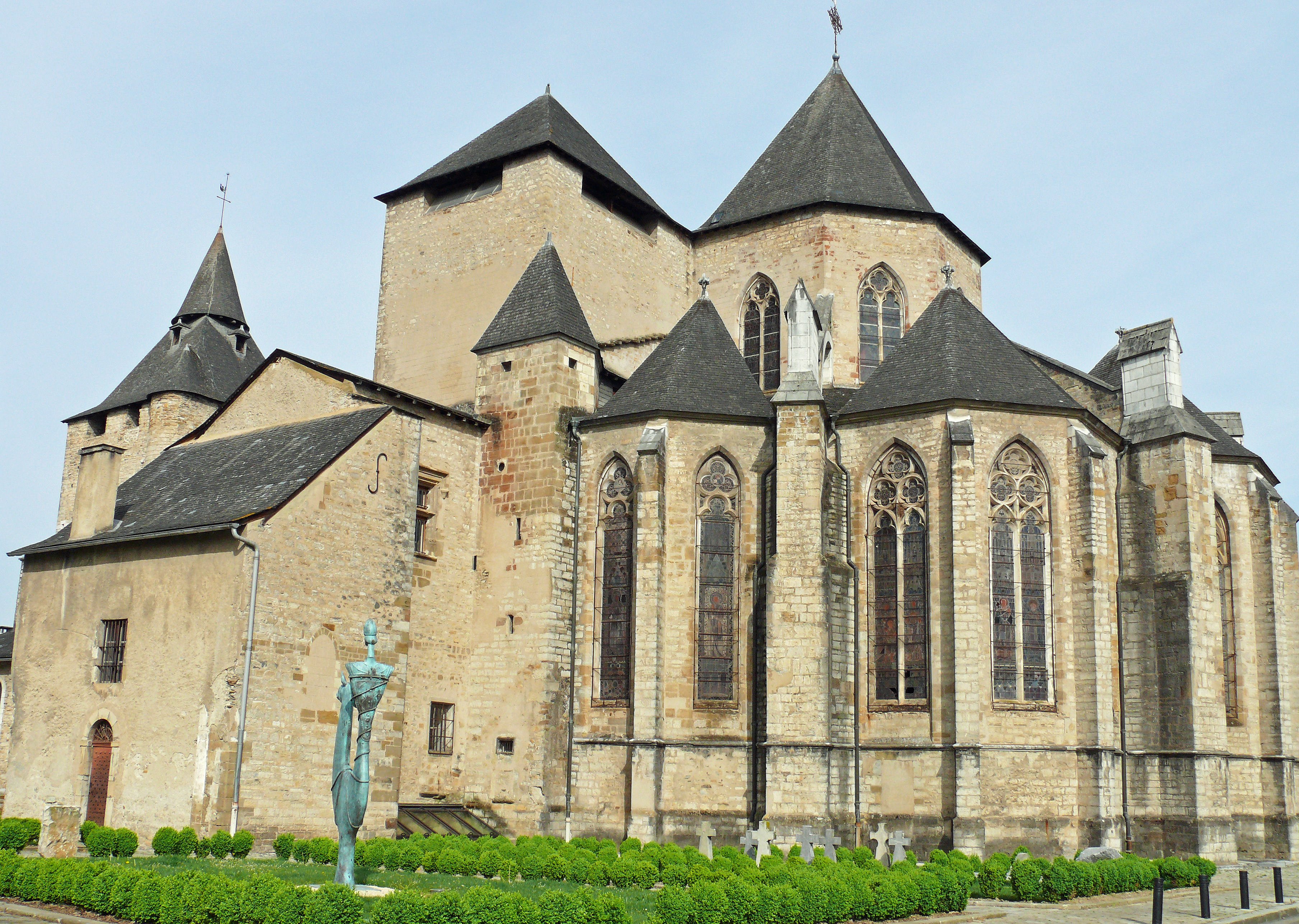 La cathédrale d'Oloron-Sainte-Marie | Source : Wikimedia Commons