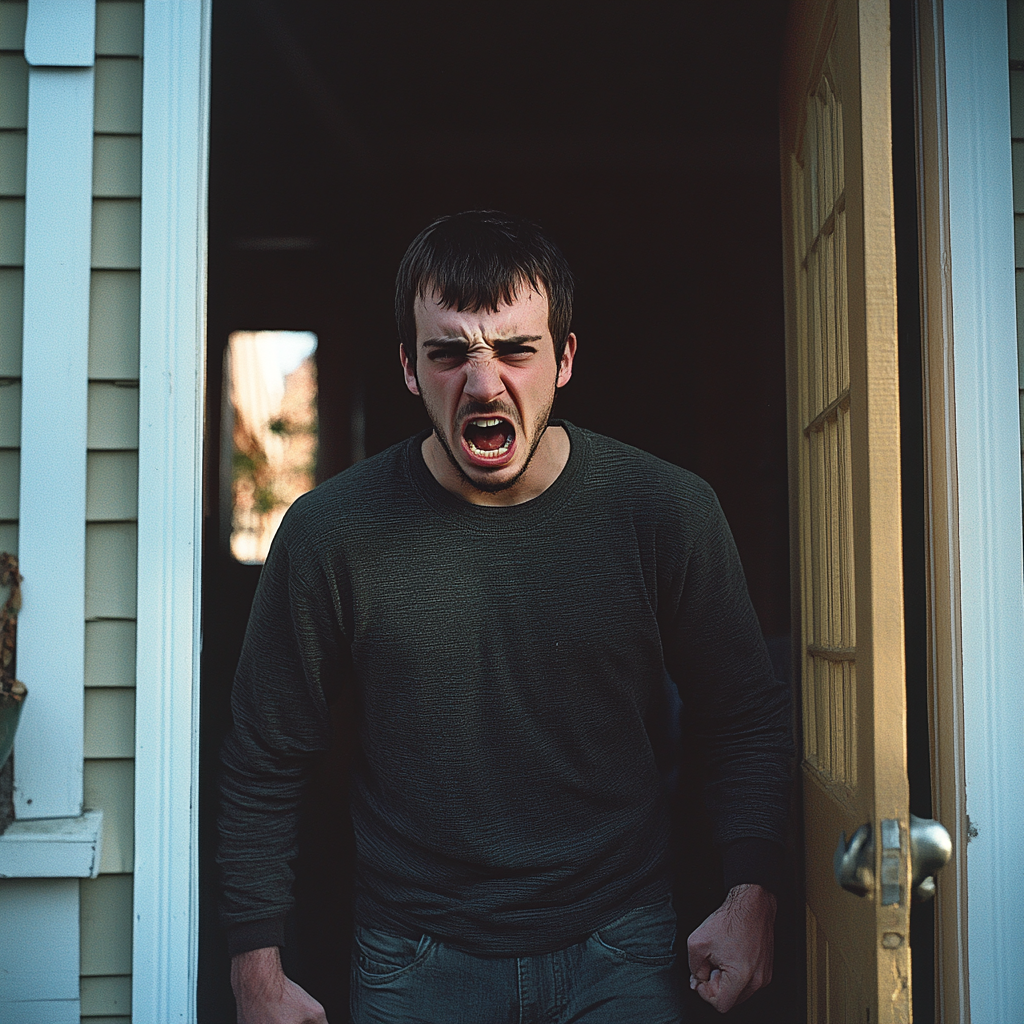 Un homme en colère qui crie | Source : Midjourney