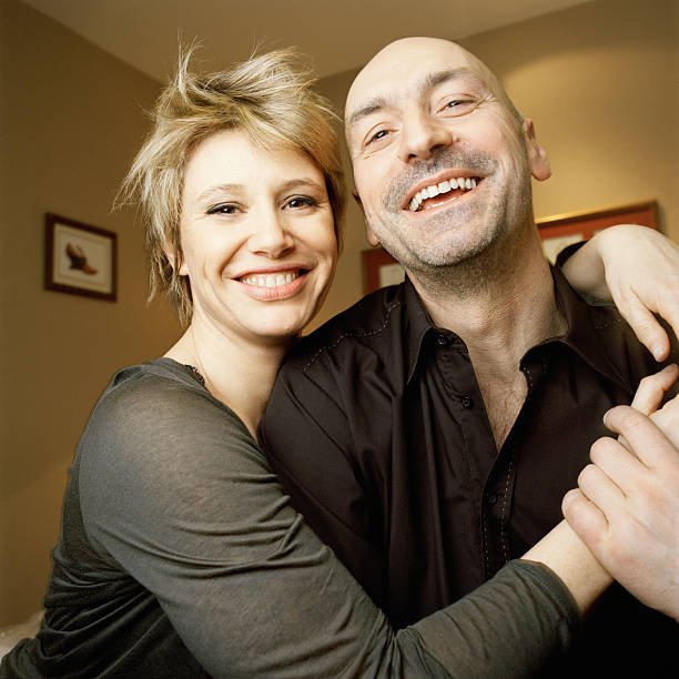 Maïtena Biraben et son époux Pierre Clément | Photo : Getty Images