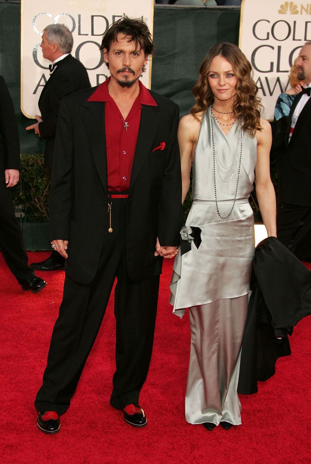 L'acteur Johnny Depp et sa compagne Vanessa Paradis | Photo : Getty Images