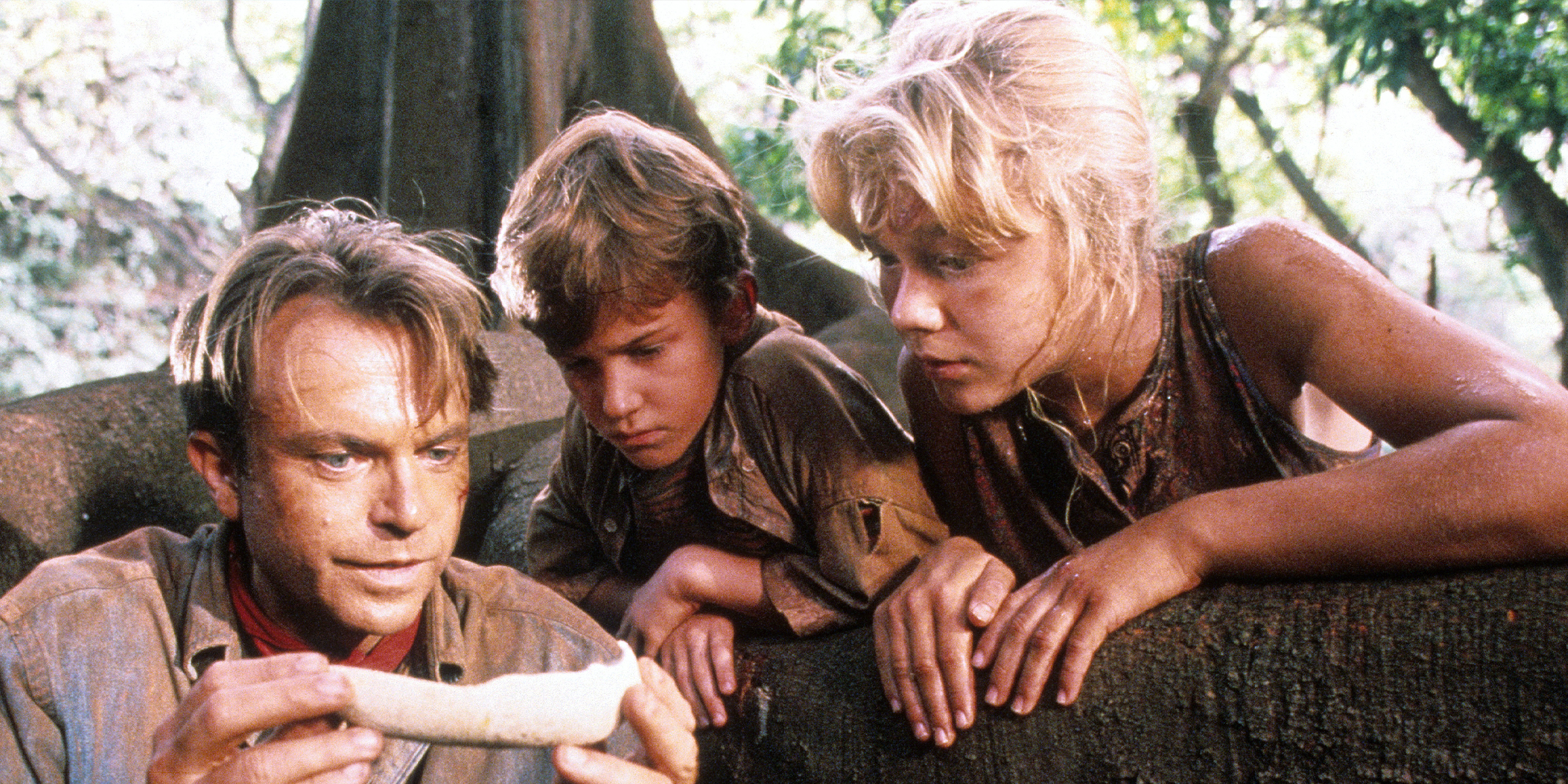 Sam Neill, Joseph Mazzello et Ariana Richards | Source : Getty Images