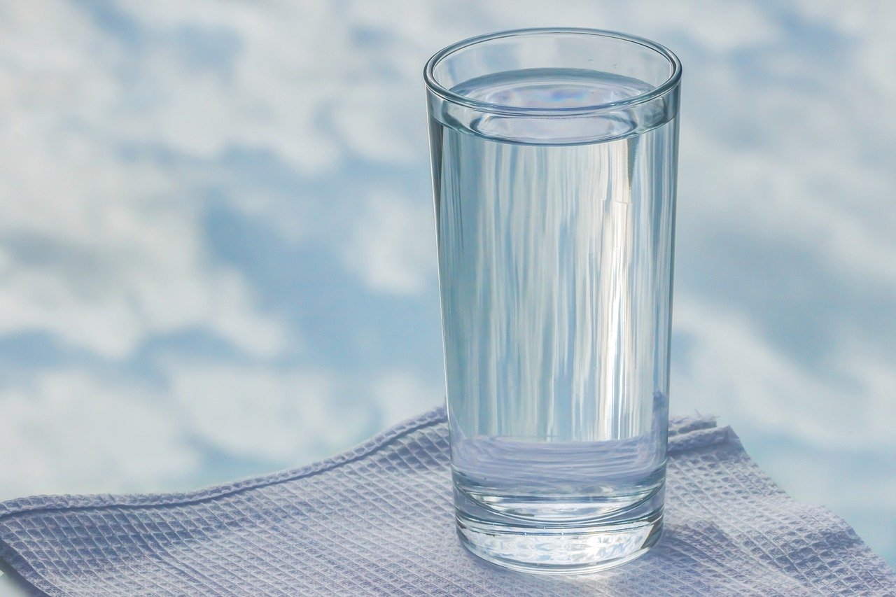 Un verre d'eau. Photo : Pixabay