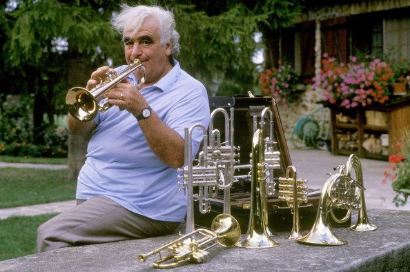 Le trompettiste français Maurice André. Photo : Getty Images