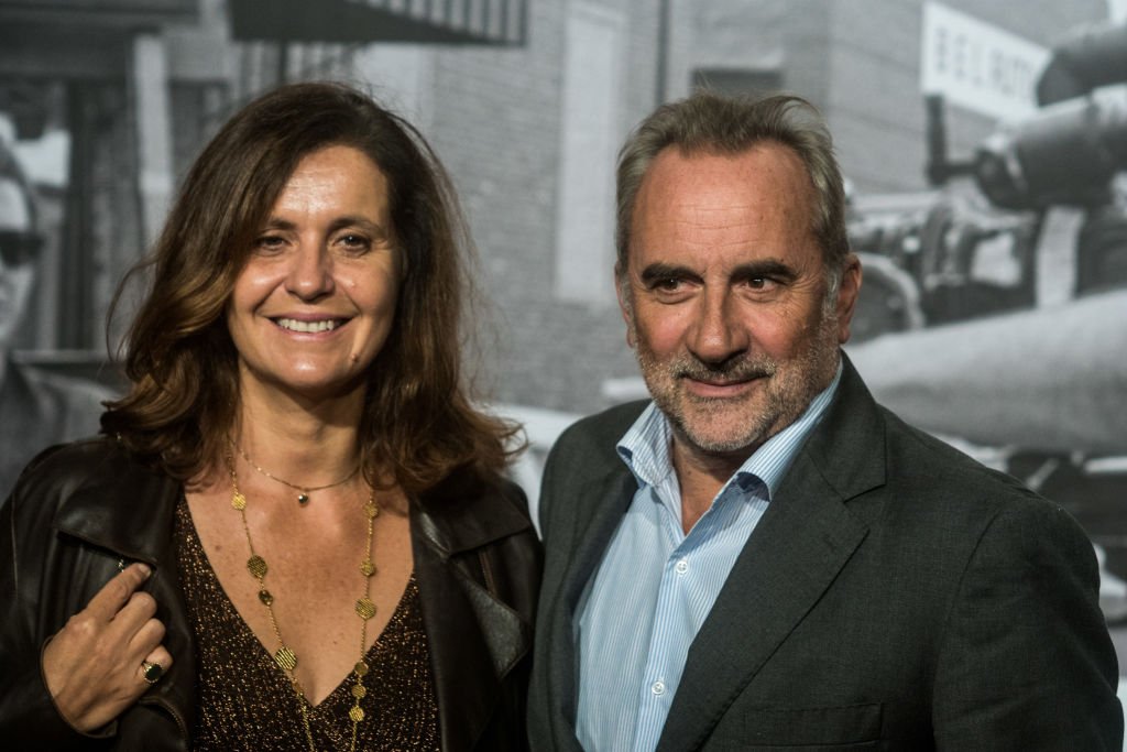 Pascale Pouzadoux et Antoine Dulery assistent à la cérémonie d'ouverture de la 11e édition du festival Lumière à Lyon, France, le 12 octobre 2019. | Photo : Getty Images.