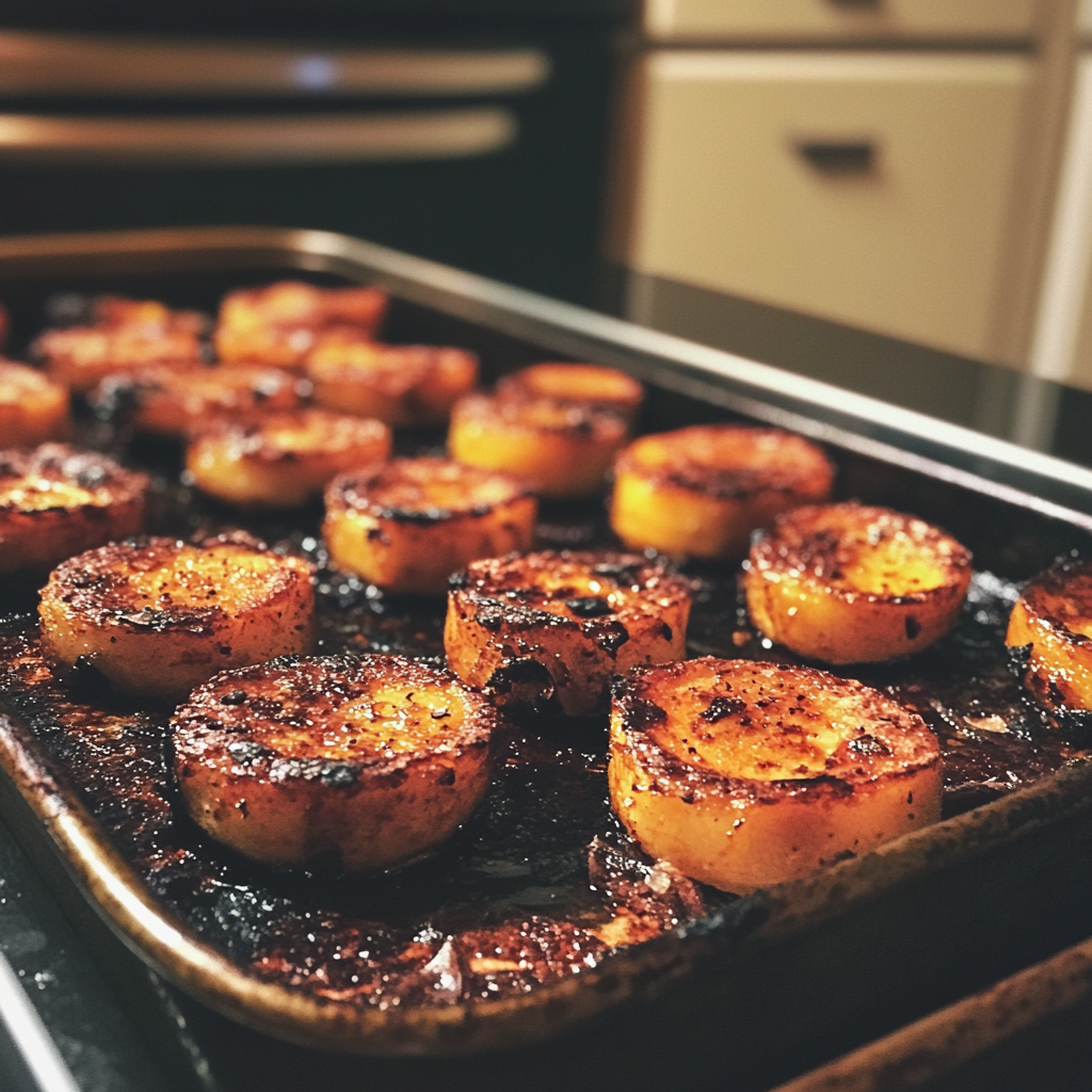 Un plateau de nourriture brûlée | Source : Midjourney
