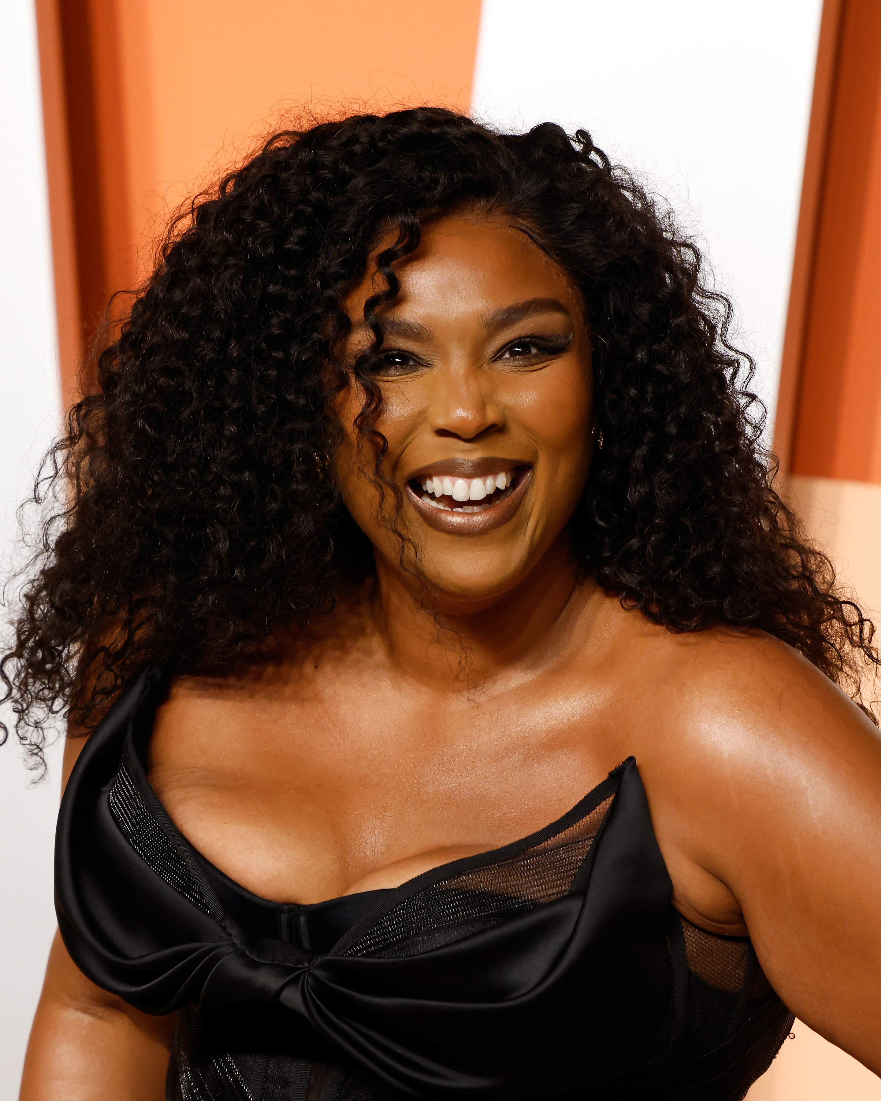 Lizzo assiste à la soirée Vanity Fair des Oscars, le 2 mars 2025, à Beverly Hills, en Californie. | Source : Getty Images