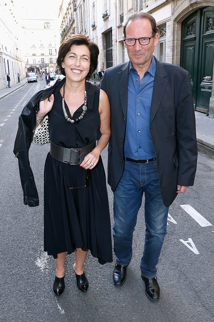 Ruth Elkrief et son mari Claude Czechowski | source : Getty Images