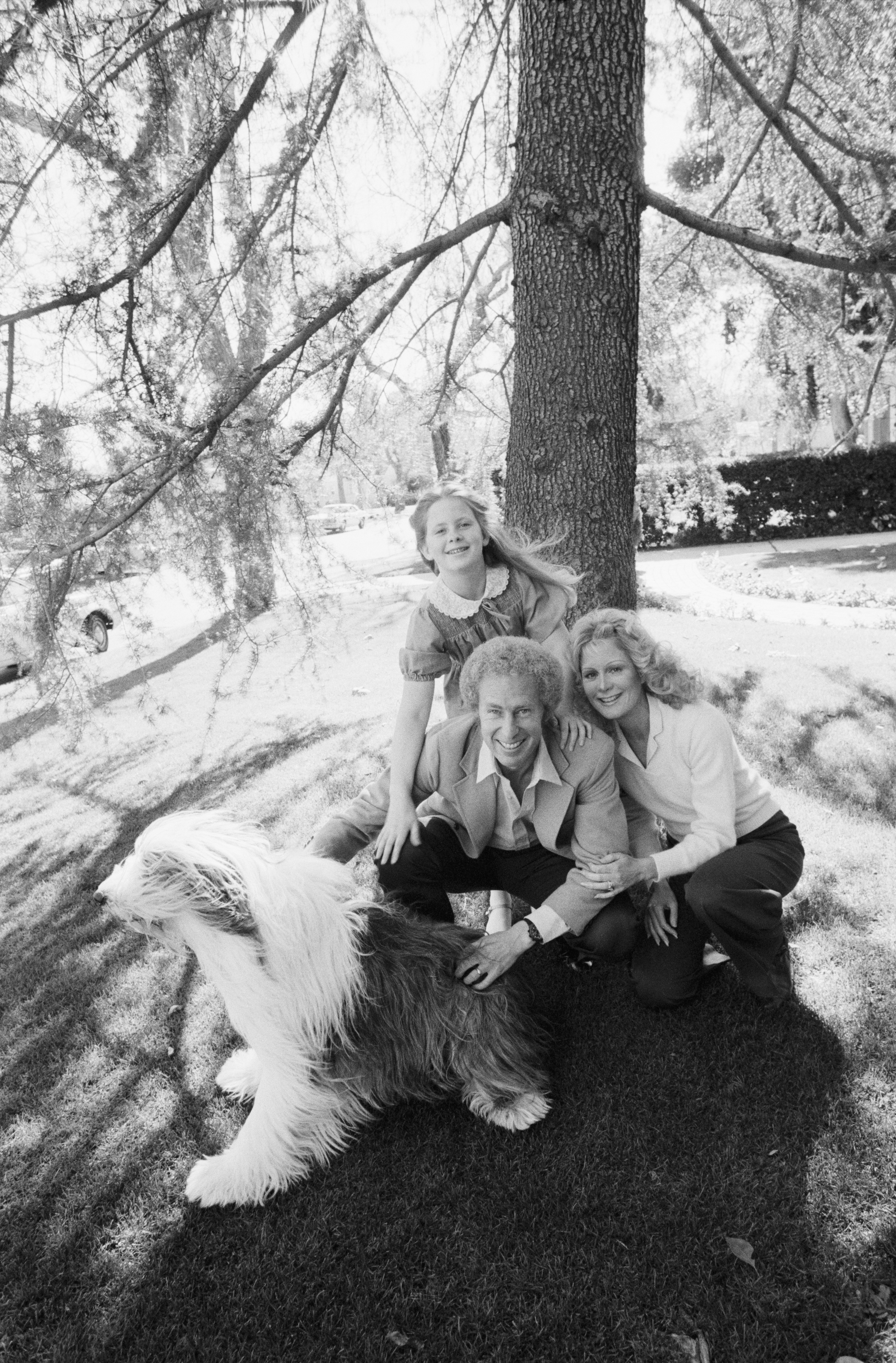 Joan Van Ark, John Marshall et Vanessa Marshall photographiés le 22 janvier 1980 | Sources : Getty Images