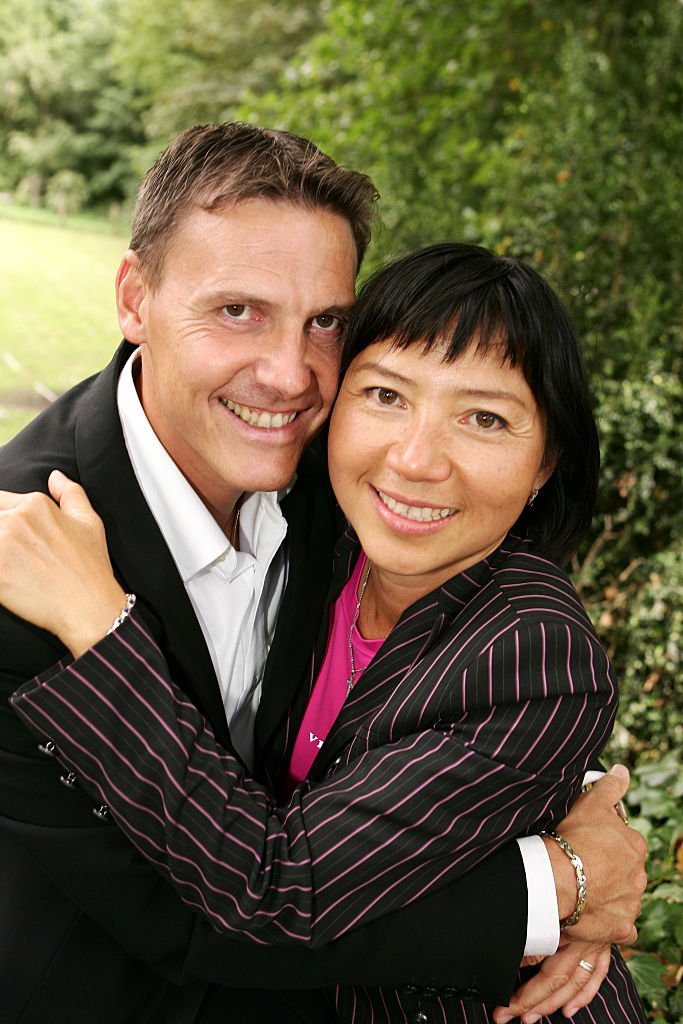 Anh Dao Traxel et son mari Emmanuel Traxel. | Photo : Getty Images