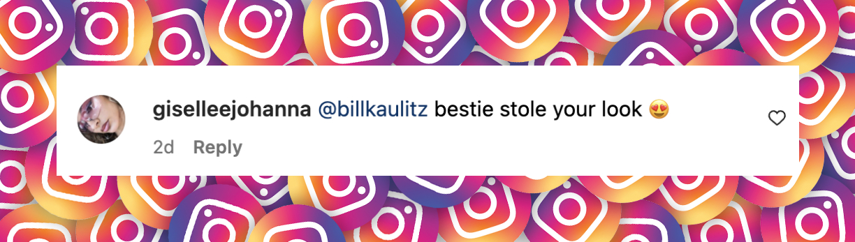 Commentaire d'une internaute sur Heidi Klum et Bill Kaulitz, posté le 28 septembre 2024 | Source : Instagram/voguegermany