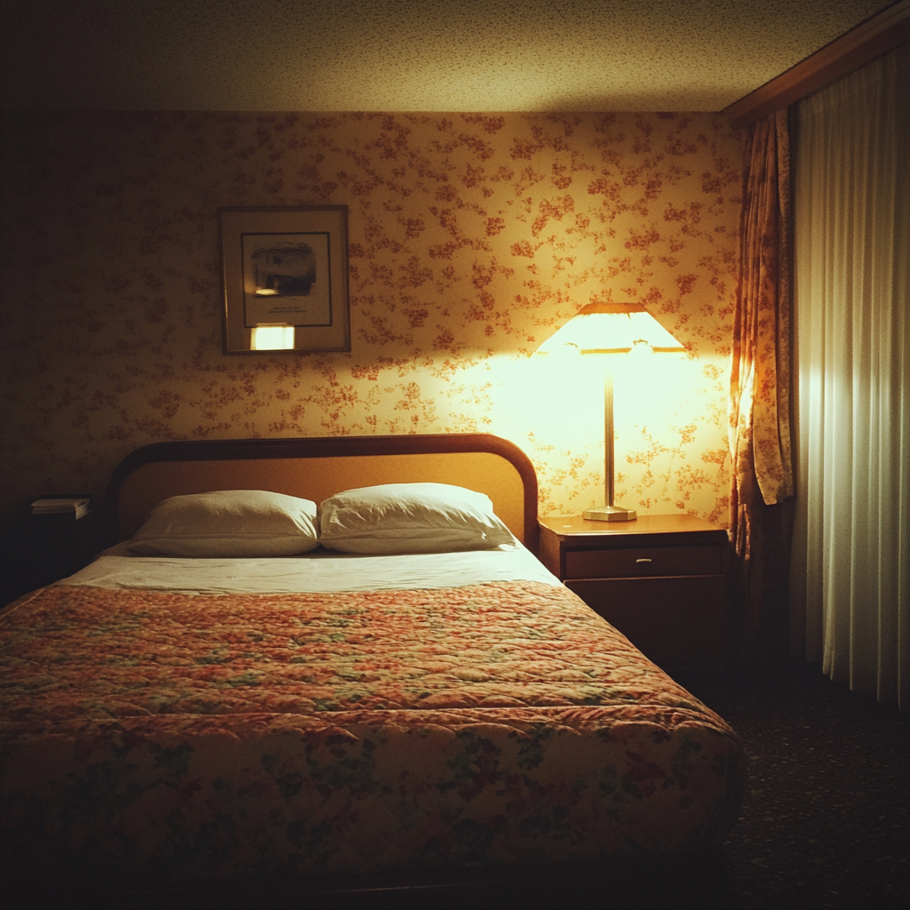 Une chambre de motel | Source : Midjourney