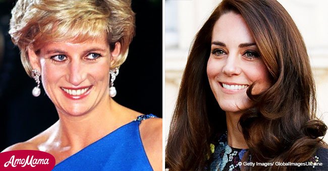 Kate Middleton a rendu un adorable hommage à Diana lors de la présentation du nouveau bébé