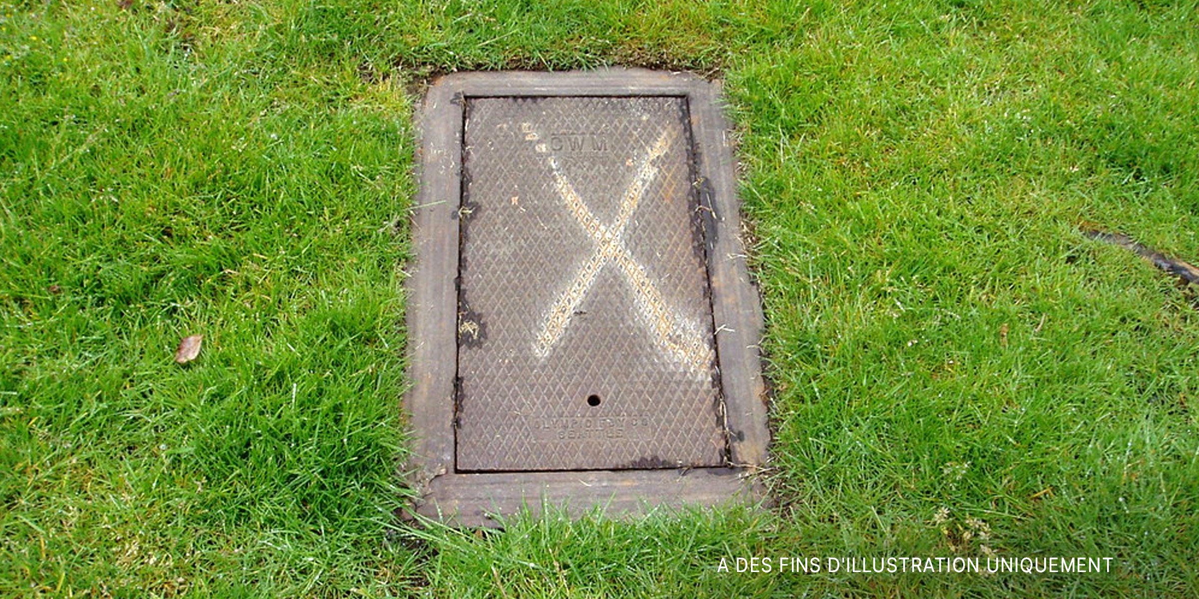 Bunker caché marqué par un 'X' | Source : Flickr/seamark (CC BY-SA 2.0)
